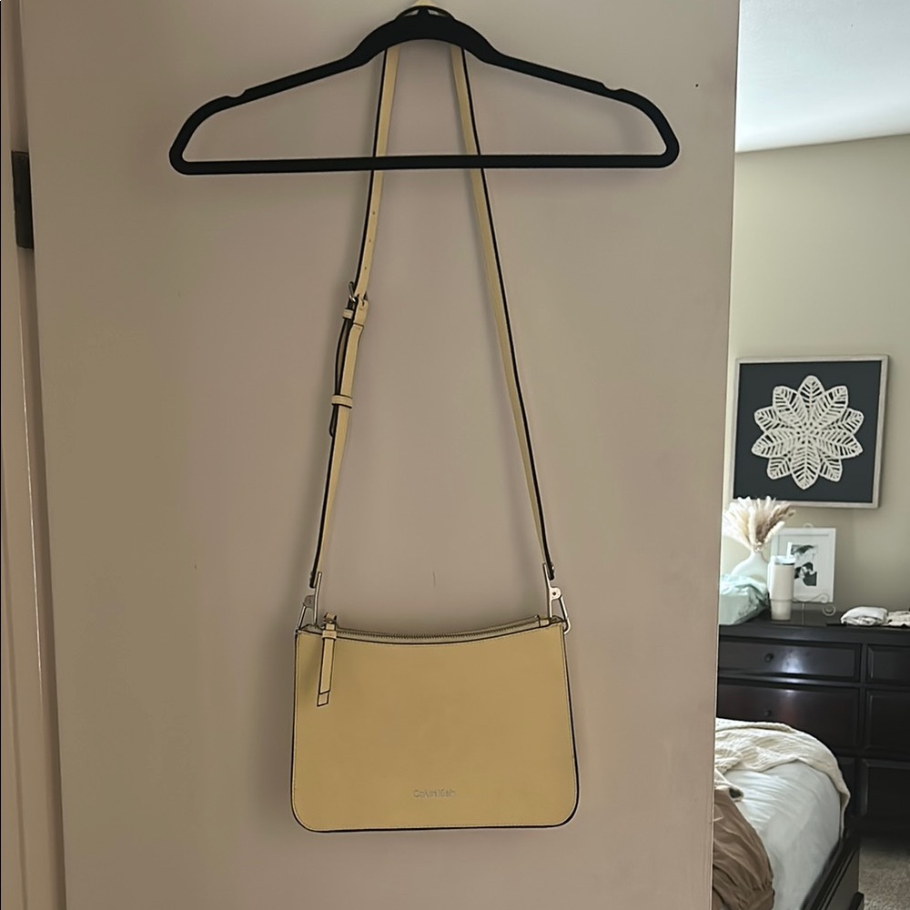 Calvin Klein Yellow Crossbody Bag